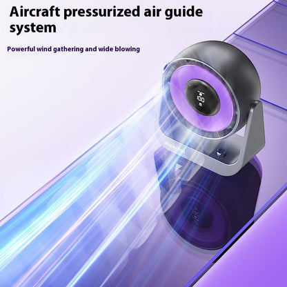 High-Speed Desktop Air Circulator Turbine Fan