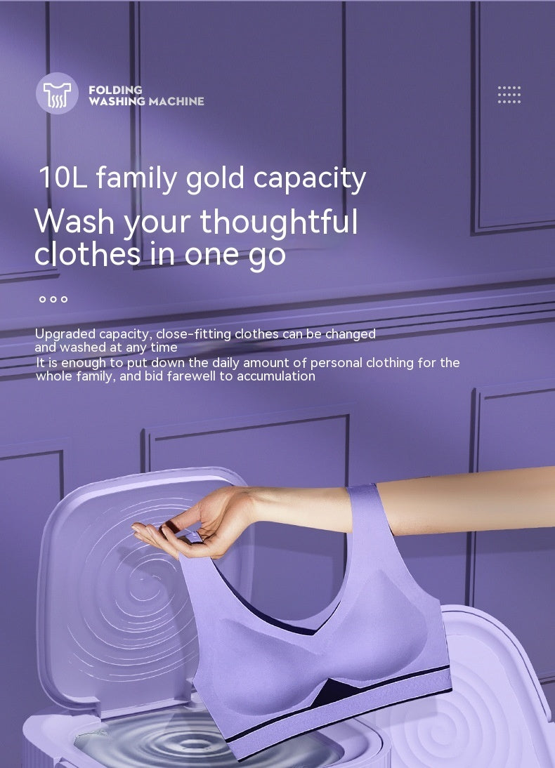 Automatic Plastic Folding Washing Machine