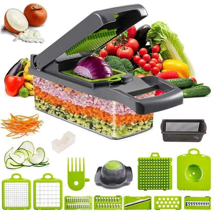 15-in-1 Vegetable Chopper & Slicer