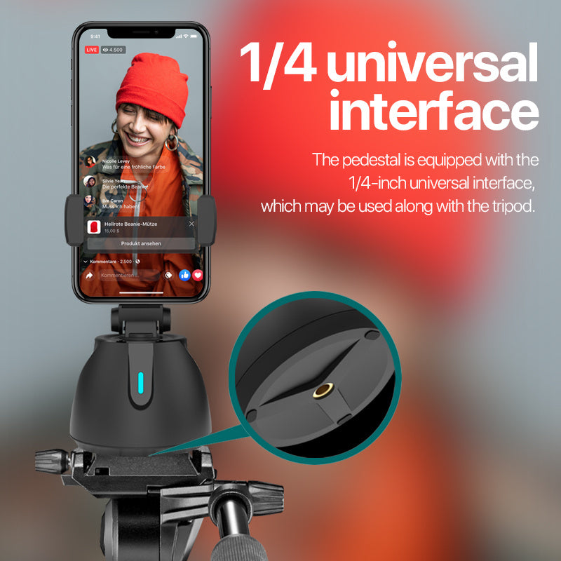 Smart 360-Degree Face Recognition Mobile Phone Holder