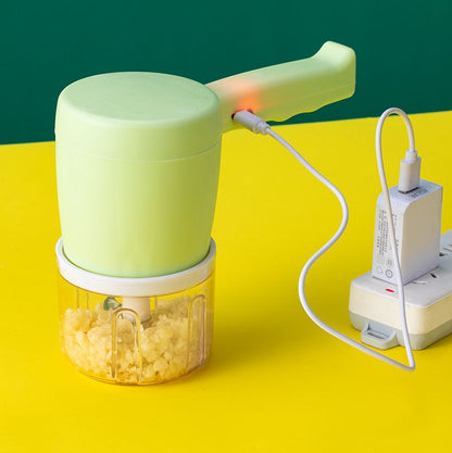 2-in-1 Multifunctional Electric Hand Mixer & Food Processor