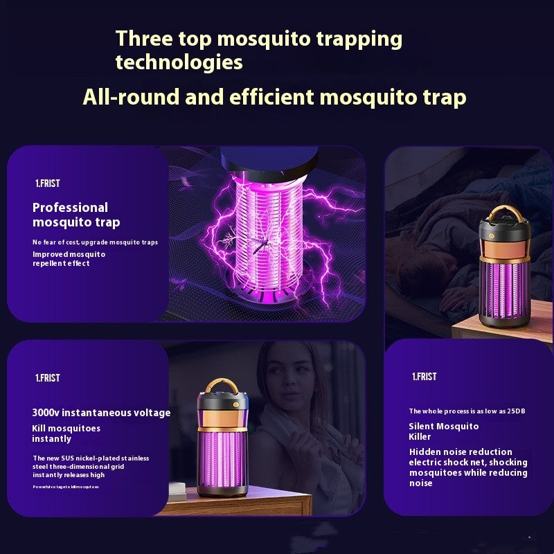 Electric Shock Mosquito Killer Lamp