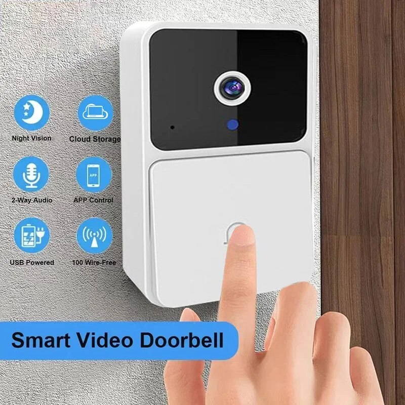 WiFi Video Doorbell Camera with Night Vision