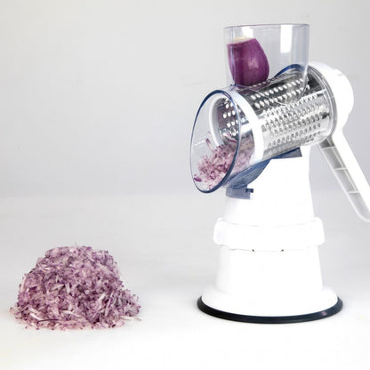 3-in-1 Manual Vegetable Slicer & Grater