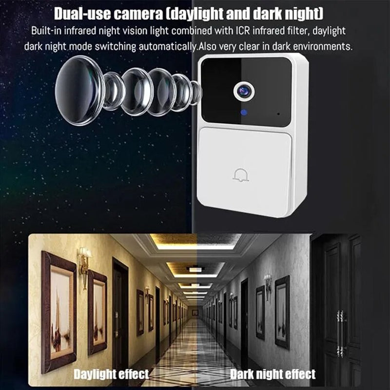 WiFi Video Doorbell Camera with Night Vision