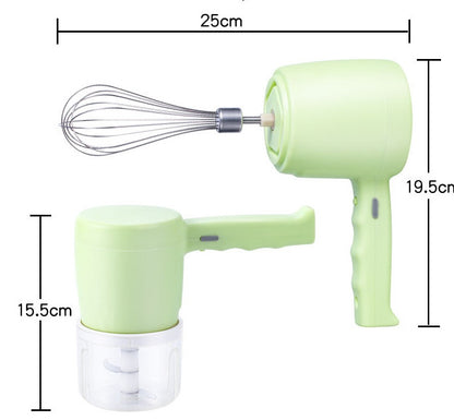 2-in-1 Multifunctional Electric Hand Mixer & Food Processor